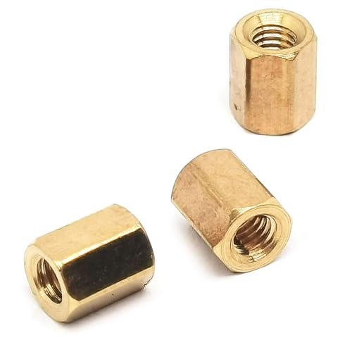 Avstandsstykker og distanser | 5 stk Hex Spacer Hex Kolonne Skruer, M3X6Mm Intern Gjenge Hex Messing Spacer Standoff Skruenøtt Assortimentssett for Kretskort Avstandsstykker og distanser Avstandsstykker og distanser