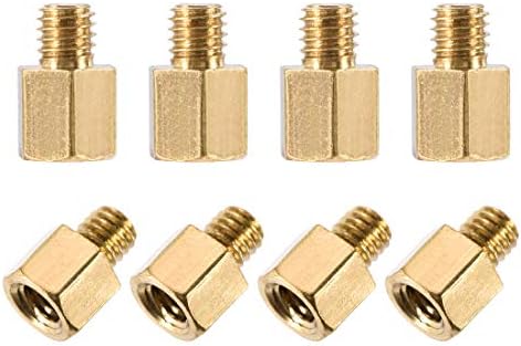 Avstandsstykker og distanser | M3X5Mm+3Mm Hann-Hunn Messing Hex Pcb Hovedkort Spacer Standoff For Fpv Drone Quadcopter, Datamaskin & Kretskort 100Pcs Avstandsstykker og distanser Avstandsstykker og distanser