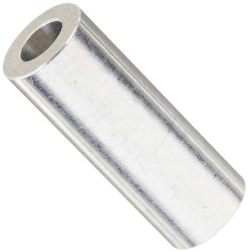 Avstandsstykker og distanser | Små Deler 37161Rsa Rund Spacer, Aluminium, Ubehandlet Finish, #1 Skruestørrelse, 3/8″ Od, .192″ Id, 1″ Lengde (Pakke med 1) Avstandsstykker og distanser Avstandsstykker og distanser