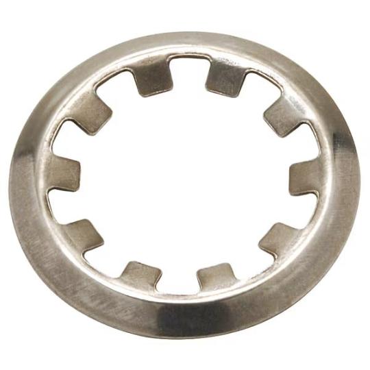 Beholdningsringer | Ekstern selvlåsemekanisme for push-on bevaringsring, rustfritt stål med glatt finish, 3/8 tommers akseldiameter, 5 pk, produsent: Tx-37Ss-A Beholdningsringer Beholdningsringer