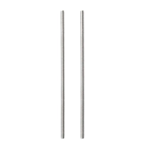 Gjenget stenger og bolter | Lang Gjengestang 2Pcs M4 Praktiske 34 Rustfrie Stålstenger Studs Holdbare .7Mm Gjengeavstand Fullt Gjengede Stenger U-Bolter (M4 X 11Mm) Gjenget stenger og bolter Gjenget stenger og bolter