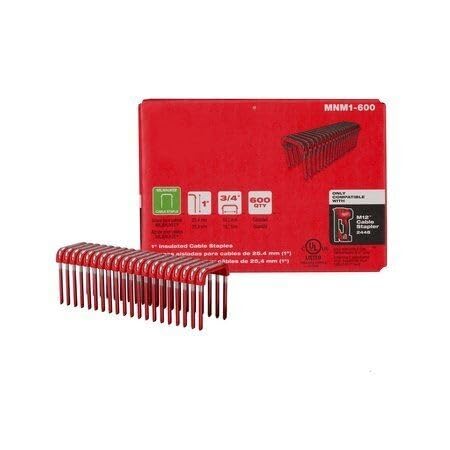 Heftemidler | For Milwaukee Tool Mnm1-6 Isolerte Kabelklips For M12 Kabelstapler, 1 Tomme Høyde Heftemidler Heftemidler