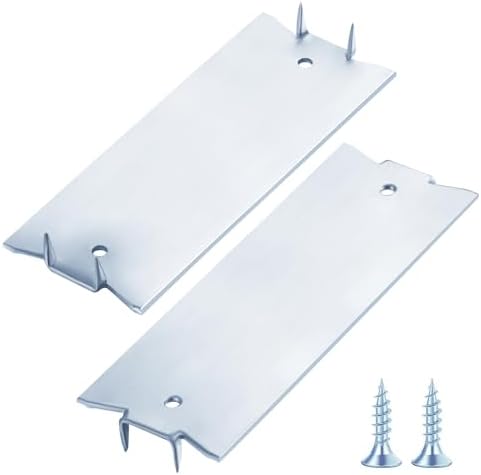 Sammensatte festemidler | (30 stk) Sink 1,5X4 tommer 16-gauge anti-neglbeskyttelsesplate, negleplate for trestendere, stål kabelbeskyttelsesplate med spisse pigger for beskyttelse av rørleggerarbeid og elektrisk kabling Sammensatte festemidler Sammensatte festemidler