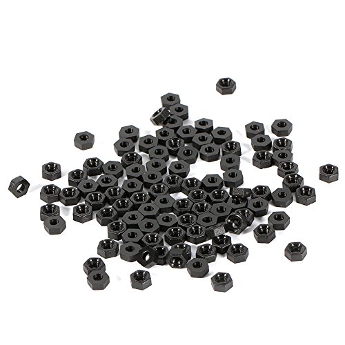 Skruer og bolter assorterte sett | 100 stk M2 M3 M4 Plast Nylon Sechskant Mann-Kvinne/Kvinne Spacer Rund Hode Skruer Bolter Muttere Assortert Sett Standoffs Skruer og bolter assorterte sett Skruer og bolter assorterte sett